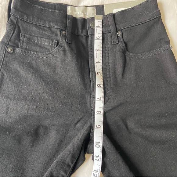 Everlane The Authentic Stretch High-Rise Skinny in Black - Size 24 Ankle NWT - Picture 6 of 7